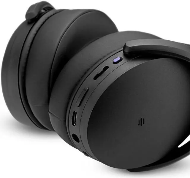 Alt view image 6 of 10 - EPOS ADAPT 361 Headset - Stereo - USB Type C, Sub-mini phone (2.5mm), Mini-phone (3.5mm) - Wired/Wireless - Bluetooth - 82 ft - 18 Hz - 22 kHz - Over-the-ear - Binaural - Ear-cup - MEMS Technology Mic