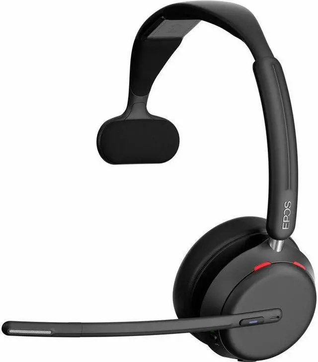 Alt view image 2 of 7 - EPOS IMPACT 1030T Headset - Mono - Wireless - Bluetooth - Over-the-head - Monaural - Circumaural - Noise Canceling