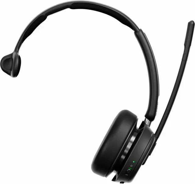 Alt view image 4 of 7 - EPOS IMPACT 1030T Headset - Mono - Wireless - Bluetooth - Over-the-head - Monaural - Circumaural - Noise Canceling