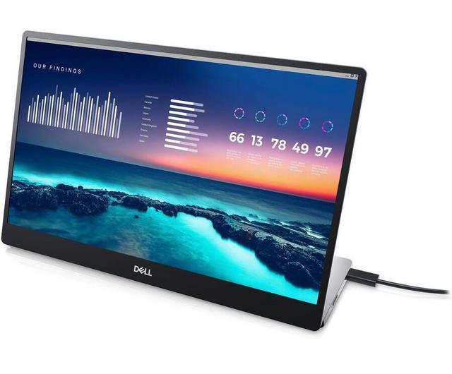 Alt view image 13 of 20 - Dell 14-Inch FHD LED Portable Monitor with Dual-Screen Productivity, in-Plane Switching, USB-C Connectivity, Low Blue Light, and Display Manager Software