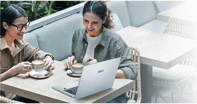 Alt view image 3 of 11 - MSI Prestige 14 H B12U Prestige 14 H B12UCX-603US 14" Notebook - Full HD Plus - 1920 x 1200 - Intel Core i7 12th Gen i7-12650H Deca-core (10 Core) 2.30 GHz - 32 GB Total RAM - 1 TB SSD - Urban Si