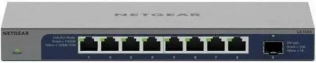 Alt view image 6 of 8 - NETGEAR 8-Port Gigabit Switch with 10 Gigabit SFP+ Uplink, 8 Ports - Gigabit Ethernet, 10 Gigabit Ethernet - 10/100/1000Base-T, 10GBase-X - 2 Layer Supported - Modular