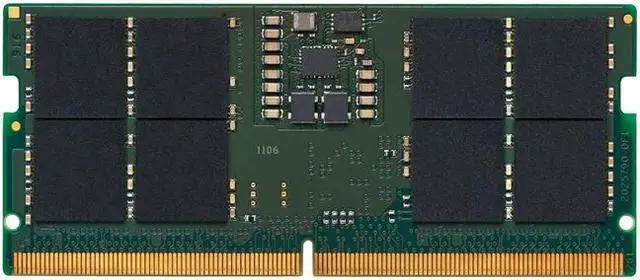 Alt view image 4 of 4 - Kingston 16GB DDR5 SDRAM Memory Module - For Notebook - 16 GB - DDR5-5600/PC5-44800 DDR5 SDRAM - 5600 MHz Single-rank Memory - CL46 - 1.10 V - Non-ECC - Unbuffered - 262-pin - SoDIMM - KCP556SS8-16