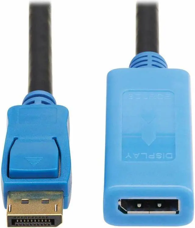 Alt view image 6 of 16 - Tripp Lite DisplayPort Extension Cable w/Active Repeater and Latching Connector