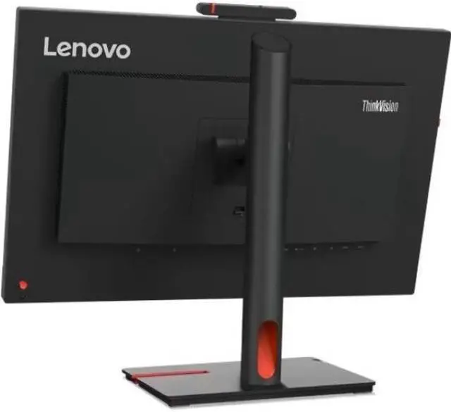 Alt view image 14 of 20 - Lenovo ThinkVision T24v-30 23.8" FHD IPS WEBCAM Speakers Black Monitor Win Hello