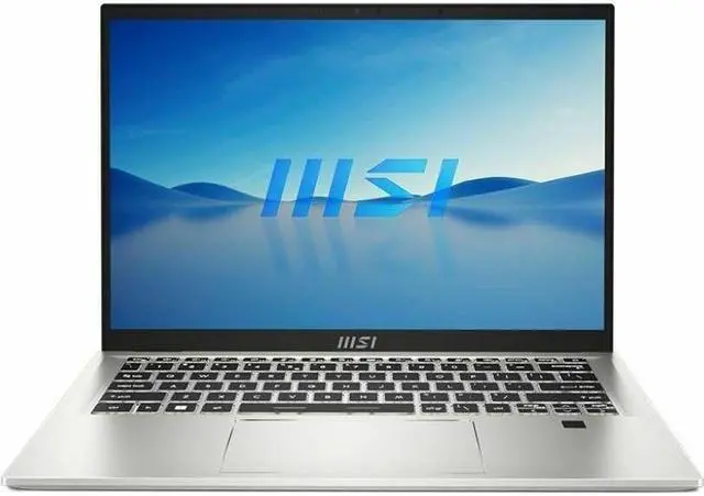 Alt view image 6 of 6 - MSI Prestige 14 H B12U Prestige 14H B12UCX-608US 14" Notebook - Full HD Plus - 1920 x 1200 - Intel Core i5 12th Gen i5-12500H 1.80 GHz - 16 GB Total RAM - 512 GB SSD - Urban Silver - Intel Chip -