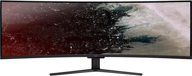 Alt view image 8 of 18 - Acer Nitro EI491CR S 49" 5120x1440 120Hz 4ms Curved Gaming LCD Monitor Black