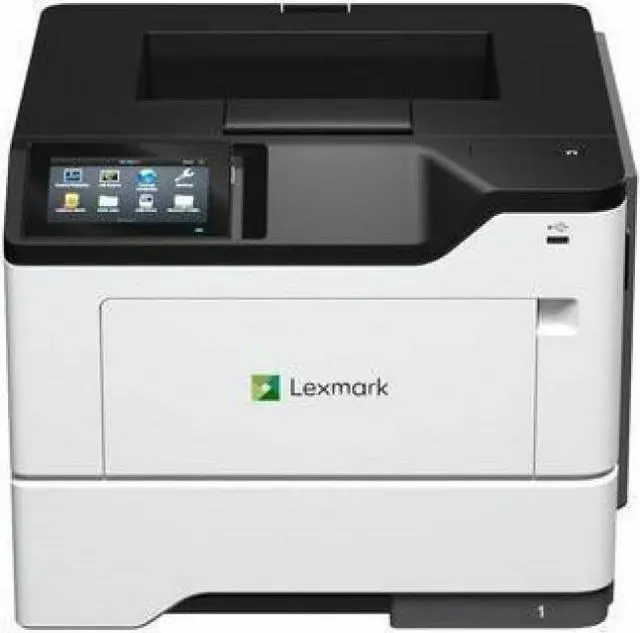 Alt view image 5 of 5 - Lexmark MS632dwe Desktop Wired Laser Printer Monochrome TAA Compliant