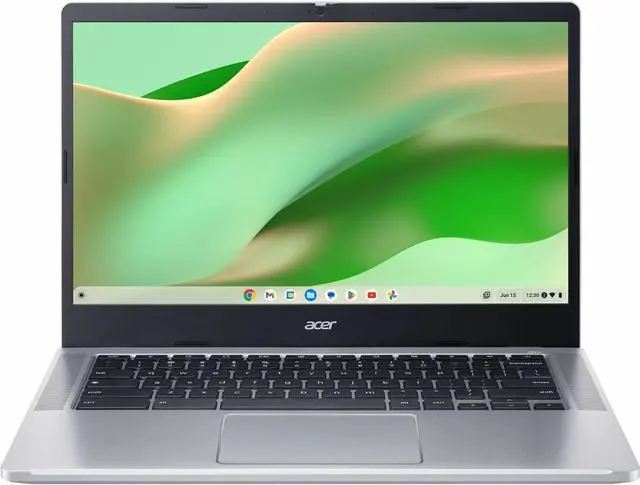 Alt view image 4 of 9 - acer Chromebook 314 CB314-4HT CB314-4HT-38SL 14" Touchscreen Chromebook - Full HD - 1920 x 1080 - Intel Core i3 i3-N305 Octa-core (8 Core) 1.80 GHz - 8 GB Total RAM - 128 GB SSD - Silver