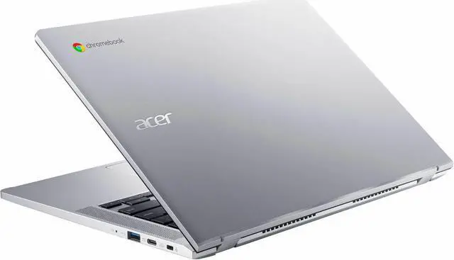 Alt view image 8 of 9 - acer Chromebook 314 CB314-4HT CB314-4HT-38SL 14" Touchscreen Chromebook - Full HD - 1920 x 1080 - Intel Core i3 i3-N305 Octa-core (8 Core) 1.80 GHz - 8 GB Total RAM - 128 GB SSD - Silver