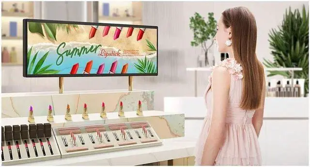Alt view image 4 of 9 - LG 37BH7N-H Digital Signage Display - 37" LCD - ADS-IPS - 24 Hours/7 Days Operation - 1920 x 540 - 32:9 - Full HD - 14 ms - Edge LED - 700 Nit - 1080p - HDMI - USB - Wireless LAN - Ethernet - web