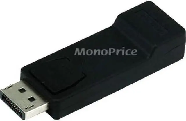 Alt view image 6 of 13 - Monoprice DisplayPort Male to HDMI Female Adapter | Passive Adapter