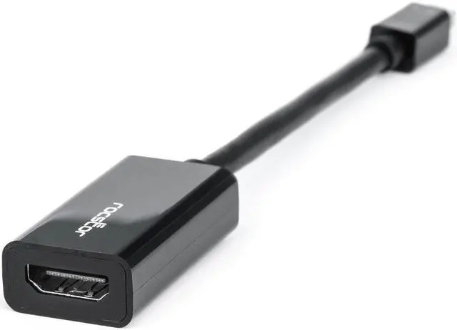 Alt view image 9 of 11 - Rocstor Mini DisplayPort to HDMI Adapter 4K mDP to HDMI Converter UHD 4K 60Hz Y10A239B1