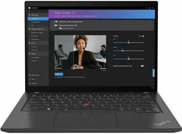 Main image of Lenovo ThinkPad T14 Gen 4 - 14" - AMD Ryzen 5 Pro - 7540U - 16 GB R (21K30005US)