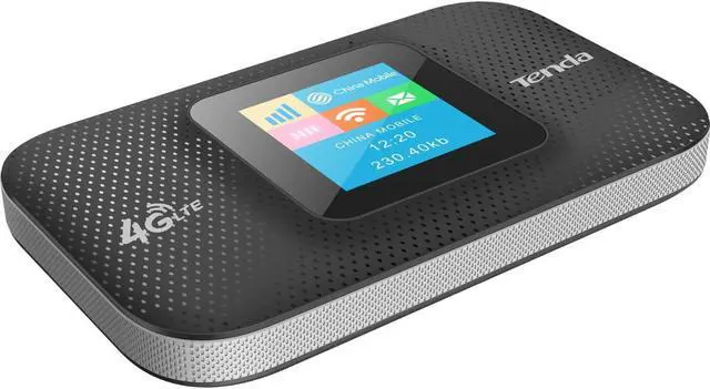 Alt view image 2 of 8 - Tenda 4G185 Wi-Fi 4 IEEE 802.11n Cellular Modem/Wireless Router - 4G - DC-HSPA+, LTE, EDGE - 2.40 GHz ISM Band - 2 x Antenna(2 x Internal) - 18.75 MB/s Wireless Speed - USB - Portable