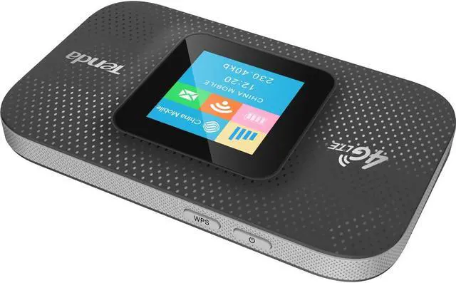 Alt view image 6 of 8 - Tenda 4G185 Wi-Fi 4 IEEE 802.11n Cellular Modem/Wireless Router - 4G - DC-HSPA+, LTE, EDGE - 2.40 GHz ISM Band - 2 x Antenna(2 x Internal) - 18.75 MB/s Wireless Speed - USB - Portable