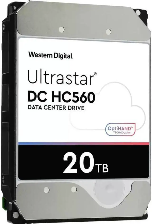 Alt view image 2 of 4 - Western Digital Ultrastar DC HC560 0F38785 20 TB Hard Drive 3.5" Internal SATA