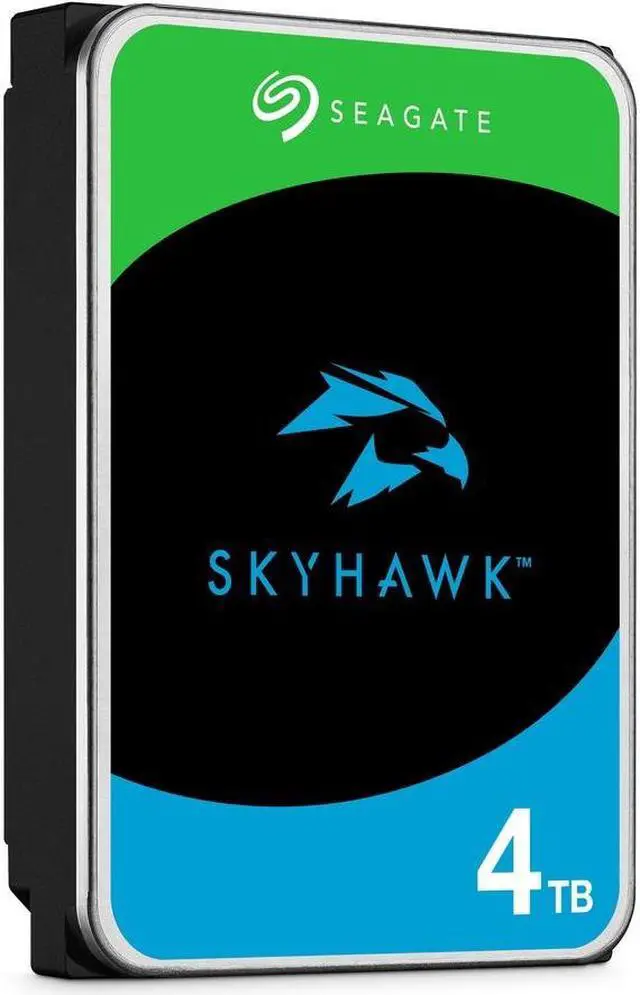 Alt view image 3 of 9 - Seagate SkyHawk 4TB Internal SATA 3.5" Hard Drive, CMR Method ST4000VX016