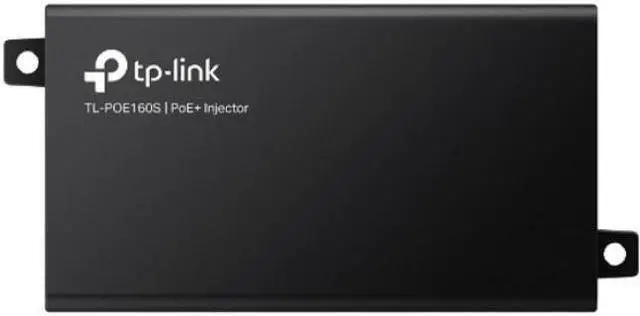 Alt view image 12 of 17 - TP-LINK PoE+ Injector Black (TL-POE160S) TLPOE160S