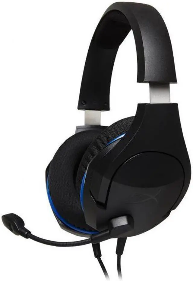 Alt view image 9 of 10 - HyperX Cloud Stinger Core - Gaming Headset for PlayStation 4 and 5, Over-Ear Wired Headset with Mic, Passive Noise Cancelling, Immersive In-Game Audio, In-Line Audio Control, Black