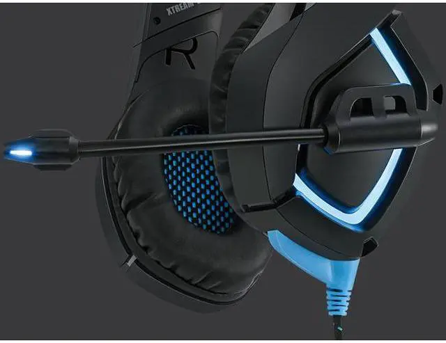 Alt view image 12 of 12 - Adesso XTREAMG1 Comfortable Fit & Wear Built-In Noise Cancelling Stereo Gaming Headset with Microphone