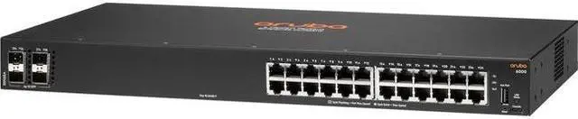 Alt view image 2 of 4 - Aruba R8N88A#ABA 6000 24G 4SFP Switch