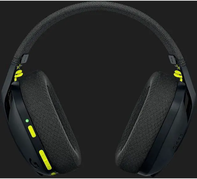 Alt view image 7 of 15 - Logitech G435 LIGHTSPEED Bluetooth Over-the-Ear Gaming Headset Black (981-001049)