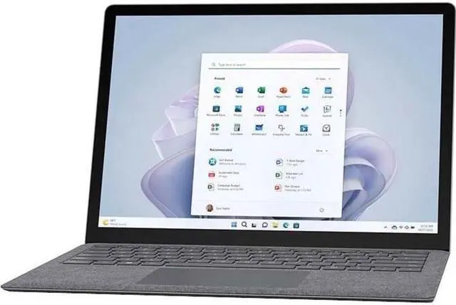 Alt view image 7 of 10 - Microsoft Surface Laptop 5 - 13.5" PixelSense Display - Intel Core i7 12th Gen 1265U (1.80GHz) - 16GB Memory - 512 GB SSD - Intel Iris Xe Graphics  - Windows 10 Pro - Platinum - TAA  RBT-00001