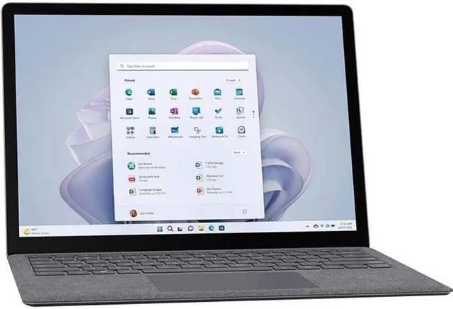 Alt view image 10 of 10 - Microsoft Surface Laptop 5 - 13.5" PixelSense Display - Intel Core i7 12th Gen 1265U (1.80GHz) - 16GB Memory - 512 GB SSD - Intel Iris Xe Graphics  - Windows 10 Pro - Platinum - TAA  RBT-00001