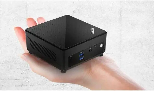 Alt view image 4 of 16 - MSI Desktop Computer Cubi 5 12M-265US Intel Core i7-1255U 16GB DDR4 1TB PCIe SSD Intel Iris Xe Graphics Windows 11 Pro 64-bit