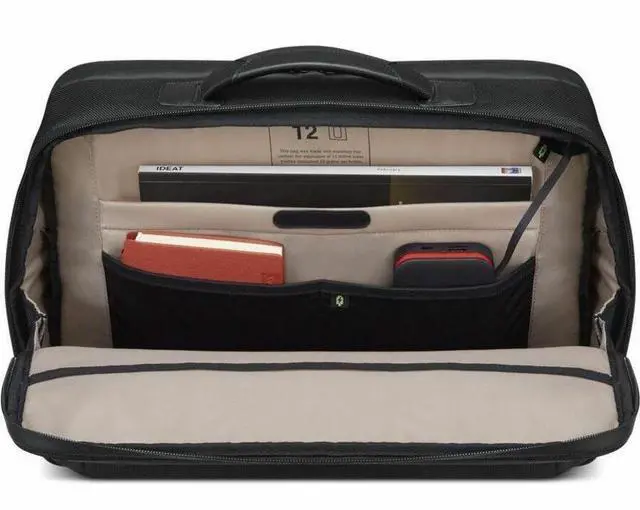 Alt view image 5 of 20 - Lenovo Carrying Case for 16" Lenovo Notebook, Accessories, Workstation, Chromebook - Black - Wear Resistant, Tear Resistant, Water Resistant, Water Proof Zipper - Recycled Polyethylene Terephthal