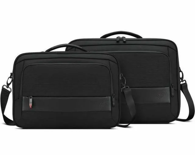 Alt view image 6 of 20 - Lenovo Carrying Case for 16" Lenovo Notebook, Accessories, Workstation, Chromebook - Black - Wear Resistant, Tear Resistant, Water Resistant, Water Proof Zipper - Recycled Polyethylene Terephthal