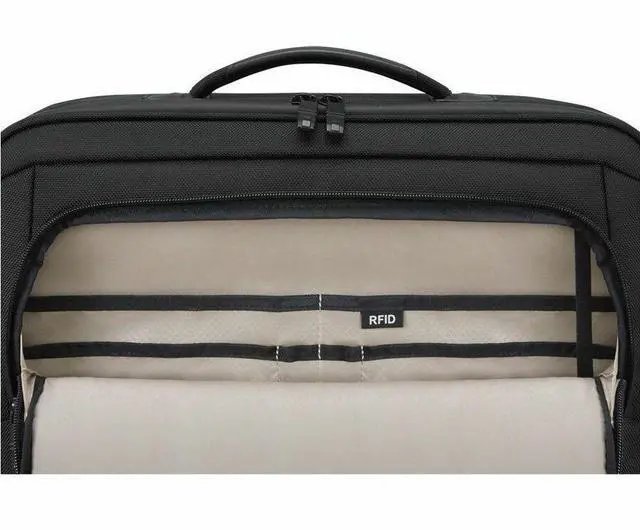 Alt view image 7 of 20 - Lenovo Carrying Case for 16" Lenovo Notebook, Accessories, Workstation, Chromebook - Black - Wear Resistant, Tear Resistant, Water Resistant, Water Proof Zipper - Recycled Polyethylene Terephthal