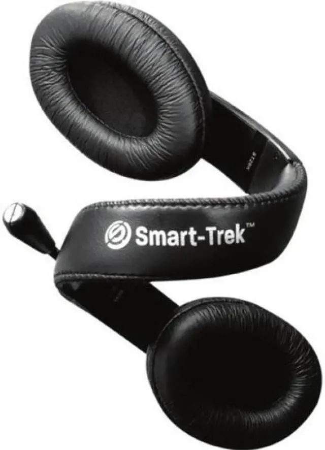 Main image of HamiltonBuhl ST2BK Smart-Trek™ Deluxe Stereo Headset with Volume Control and 3.5mm TRRS Plug - Black