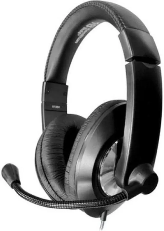 Alt view image 3 of 4 - HamiltonBuhl ST2BK Smart-Trek™ Deluxe Stereo Headset with Volume Control and 3.5mm TRRS Plug - Black