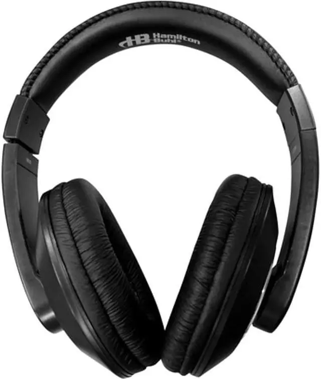 Alt view image 4 of 5 - HamiltonBuhl ST1BKU Smart-Trek Deluxe Stereo Headphone with In-Line Volume Control and USB Plug - Black