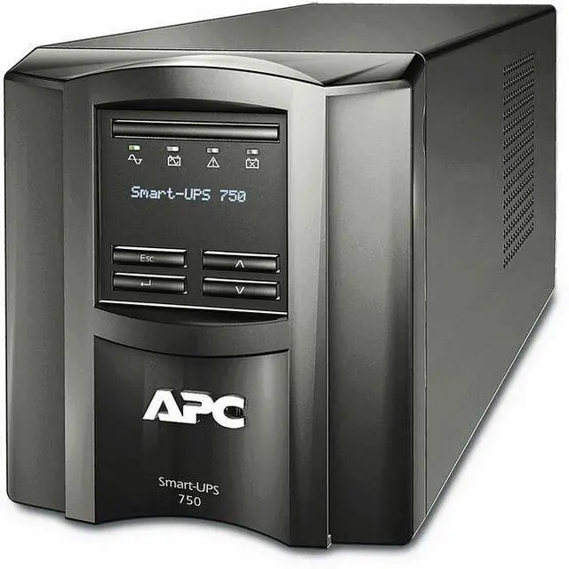 Alt view image 2 of 3 - APC by Schneider Electric Smart-UPS 750VA Tower UPS SMT750X93