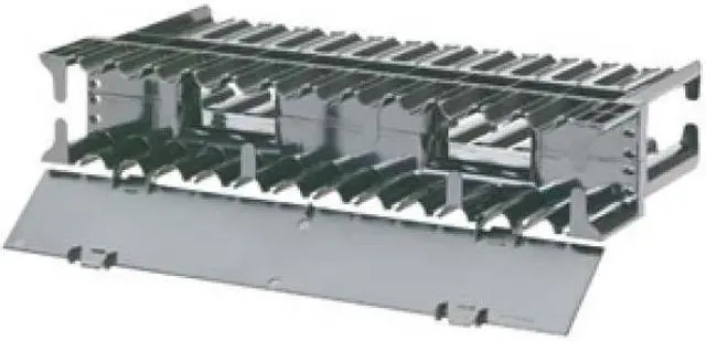 Alt view image 5 of 7 - Panduit - NCMH2 - PANDUIT NetManager Horizontal Cable Manager - 2U Rack Height - 19 Panel Width