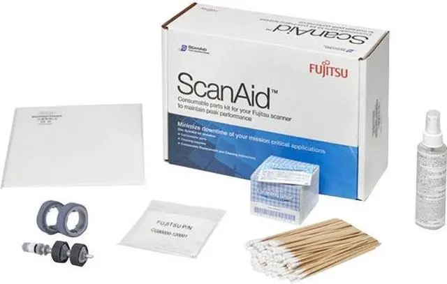 Alt view image 2 of 4 - Fujitsu ScanAid Cleaning Kit - For Scanner