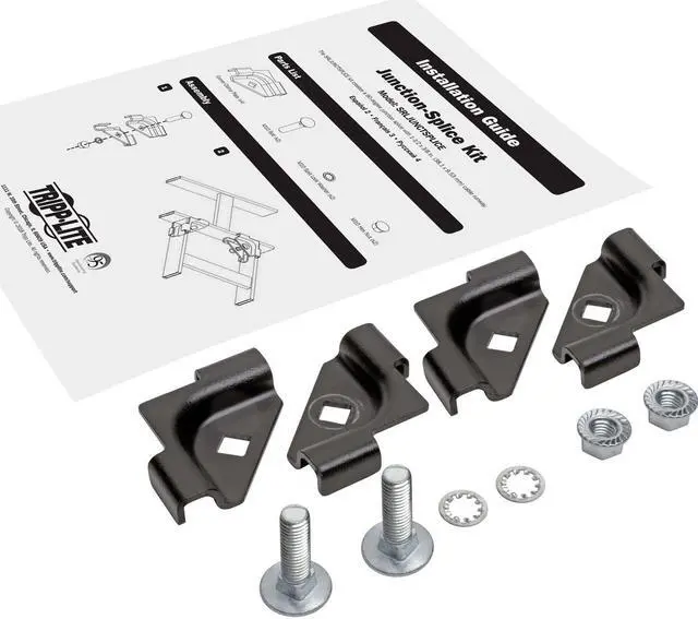 Alt view image 6 of 14 - Tripp Lite Junction-Splice Kit for TL 90-Degree Ladder Runway Connections