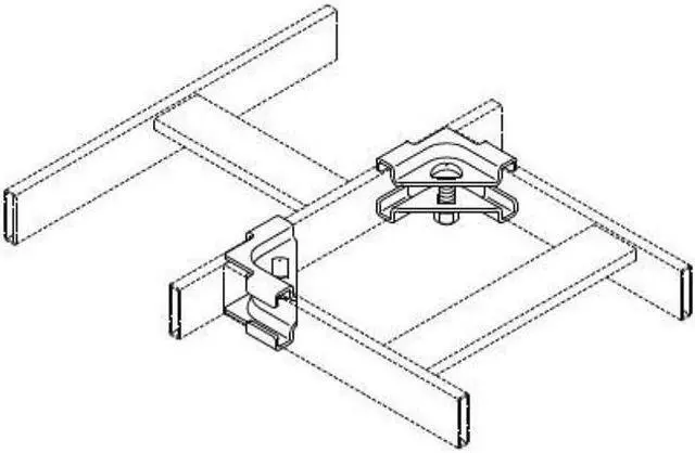 Alt view image 10 of 14 - Tripp Lite Junction-Splice Kit for TL 90-Degree Ladder Runway Connections