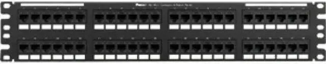 Alt view image 7 of 8 - Panduit - NK6PPG48Y - Panduit NK6PPG48Y 48-Port Network Patch Panel - 48 x RJ-45 - 48 Port(s) - 48 x RJ-45 - 48 x RJ-11