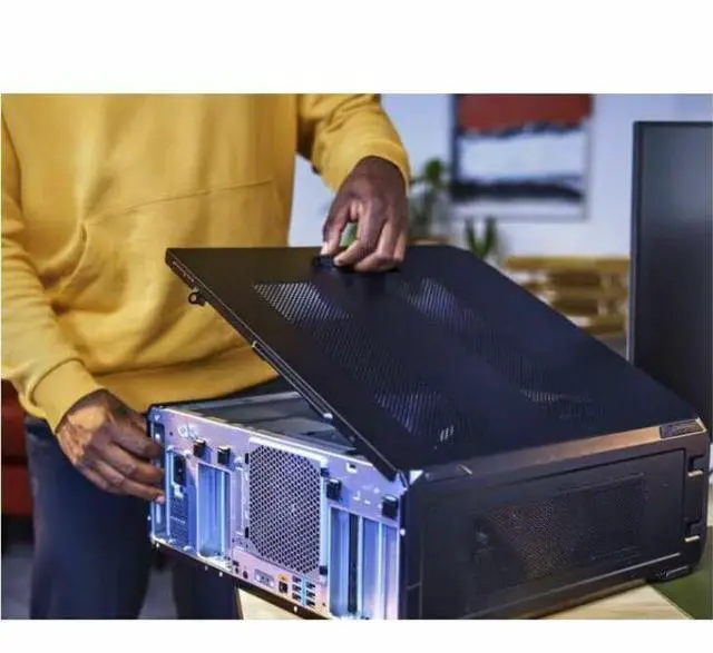 Alt view image 2 of 8 - HP Z6 G5 A Workstation - 1 x AMD Ryzen Threadripper PRO Hexadeca-core (16 Core) 7955WX 4.50 GHz - 16 GB DDR5 SDRAM RAM - 512 GB SSD - Tower - Black - AMD PRO 695 Chip - Windows 11 Pro - NVIDIA T1000 8