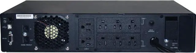 Alt view image 5 of 8 - Minuteman Endeavor ED1500RTXL2UNC 1500VA Tower/Rack/Wall Mountable UPS