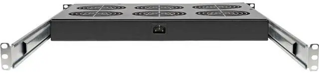Alt view image 11 of 17 - Tripp Lite Fan Tray for 19in Racks - 6 120V High-Performance Fans - 576 CFM - C14 Inlet - 1URM SRFANTRAY6