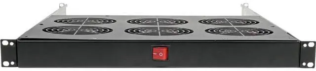 Alt view image 13 of 17 - Tripp Lite Fan Tray for 19in Racks - 6 120V High-Performance Fans - 576 CFM - C14 Inlet - 1URM SRFANTRAY6