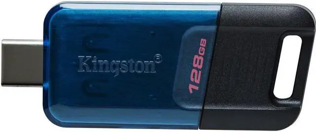 Alt view image 12 of 15 - Kingston DataTraveler 80 M 128GB USB 3.2 Gen 1 Type C Flash Drive DT80M128GB