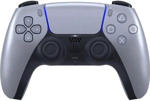 Alt view image 5 of 8 - PlayStation DualSense Wireless Controller – Sterling Silver