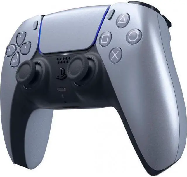 Alt view image 6 of 8 - PlayStation DualSense Wireless Controller – Sterling Silver