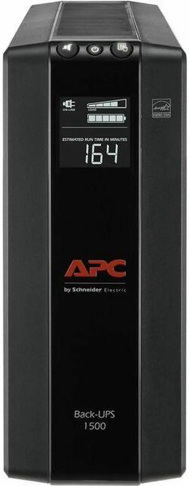 Main image of APC by Schneider Electric Back UPS Pro BX1500M, Compact Tower, 1500VA, AVR, LCD, 120V